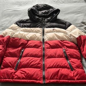 Tommy Hilfiger Puffer Jacket Red/White/Blue